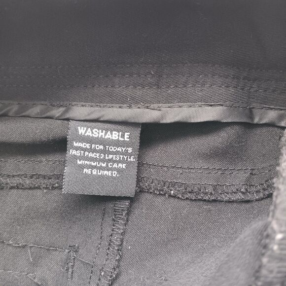 LARRY LEVINE Women's Black Slacks Size 10 - Picture 4 of 7